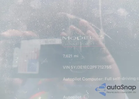 2023 Tesla Model 3 Performance Dual Motor All-Wheel Drive from USA, damaged, VIN 5YJ3E1EC2PF712755